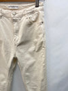 PULL&BEAR.Pantalones pitillo beiges T.36