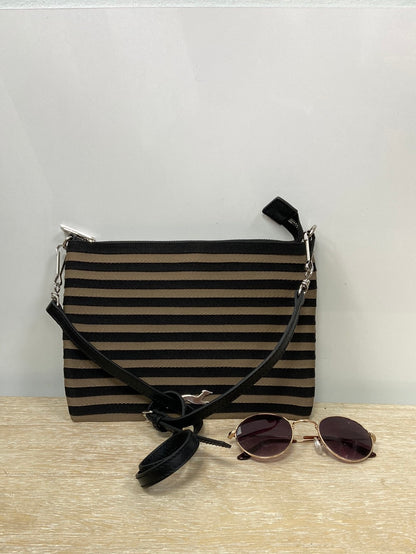 marketBIMBA Y LOLA. Bolso lona de rayas