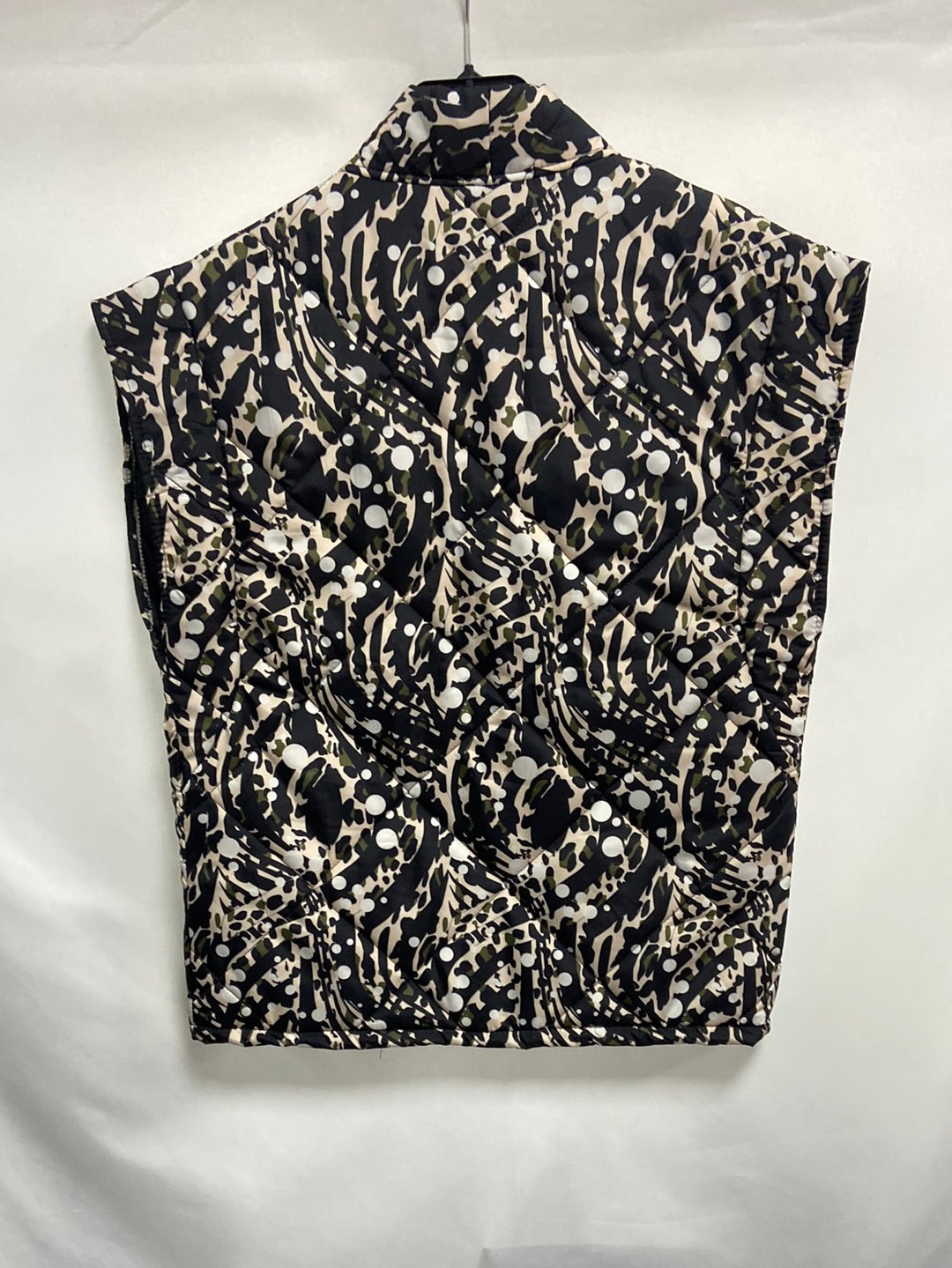 NEW COLLECTION.Chaleco acolchado print TU (s,m,l)