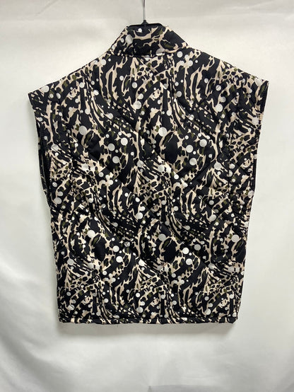 NEW COLLECTION.Chaleco acolchado print TU (s,m,l)