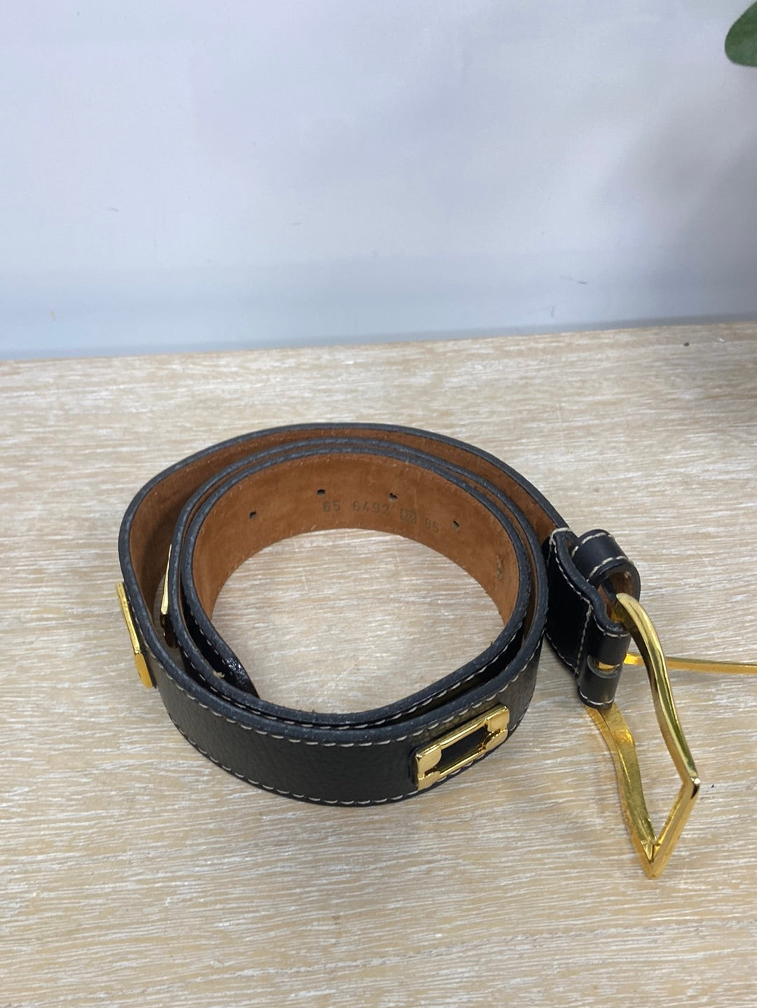 OTHER. Black studded belt size 85