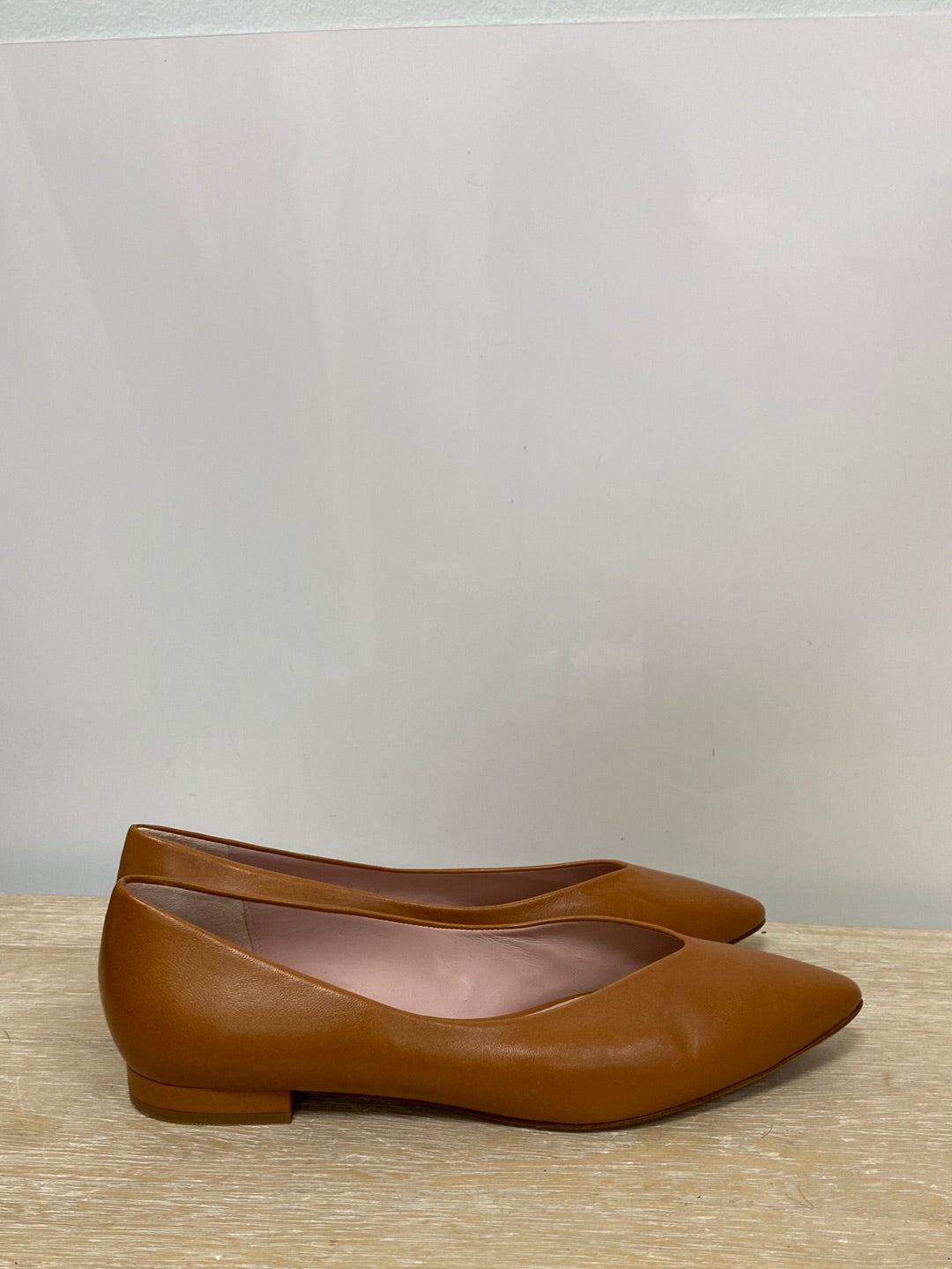 BOHEMIAN. Bailarina piel camel T-38