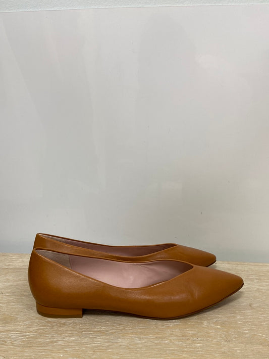 BOHEMIAN. Bailarina piel camel T-38