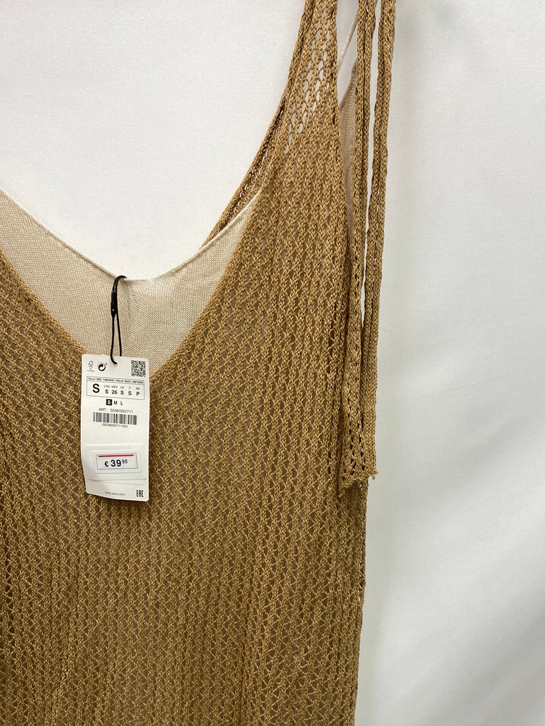 ZARA. Long crochet dress TS