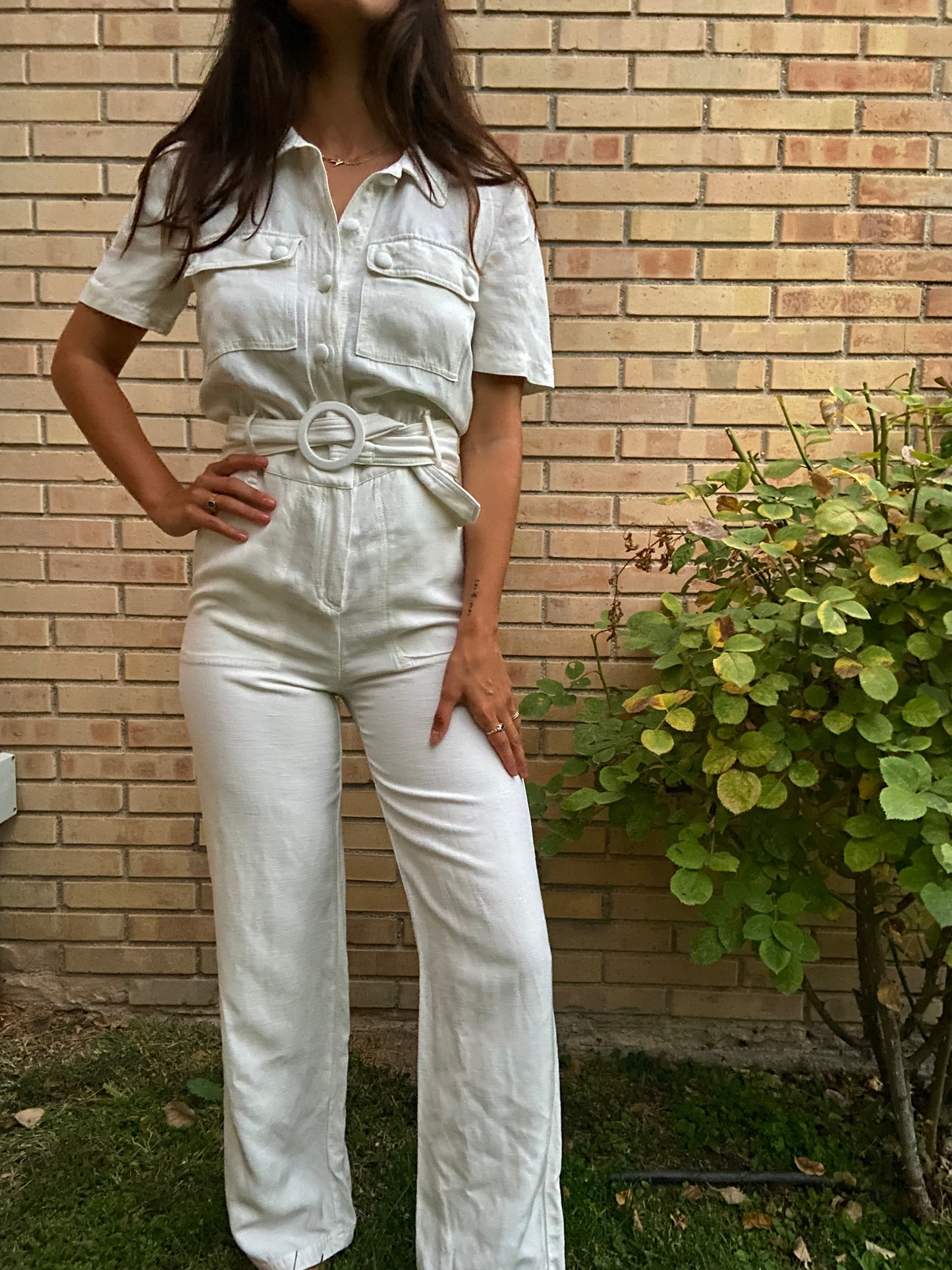 Mono largo blanco T.s