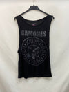 RAMONES.Camiseta negra Ramones T.42