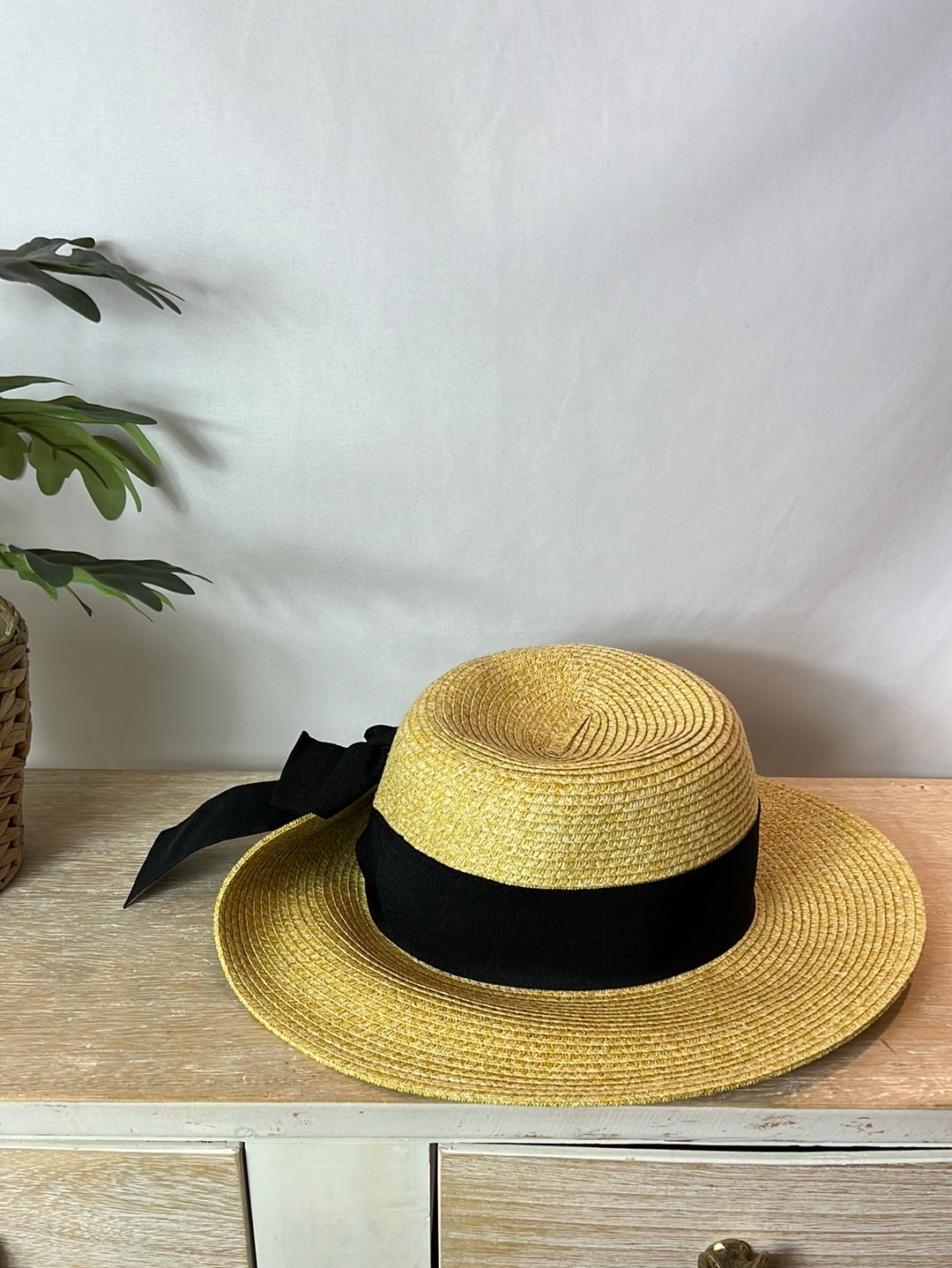 OYSHO. Sombrero lazo negro. T M