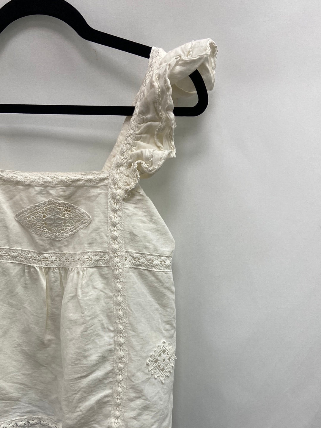 SÉZANE.White lace top S.34