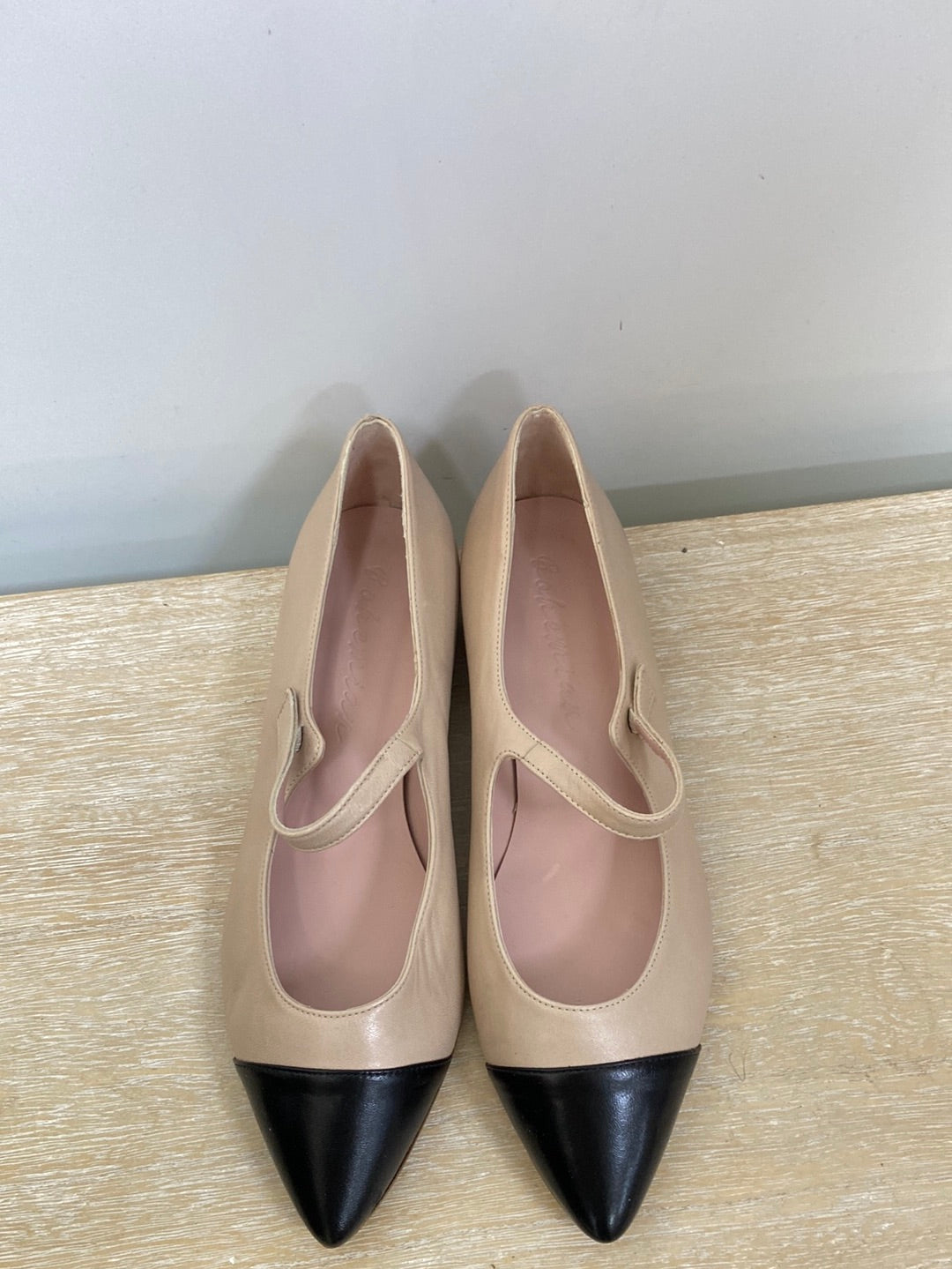 BOHEMIAN. Bailarina piel rosa con puntera T.38