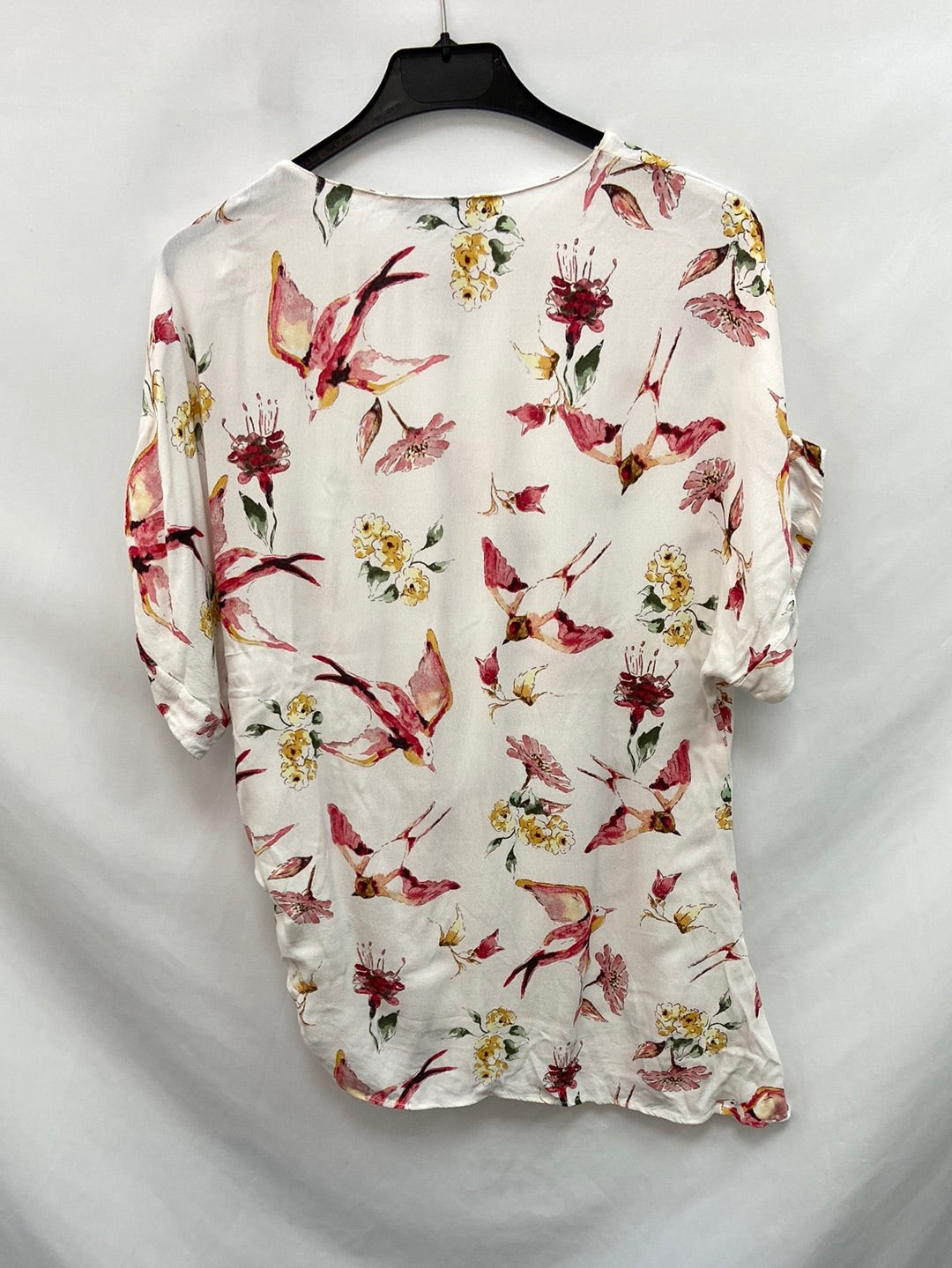 ZARA. Gathered blouse Tm