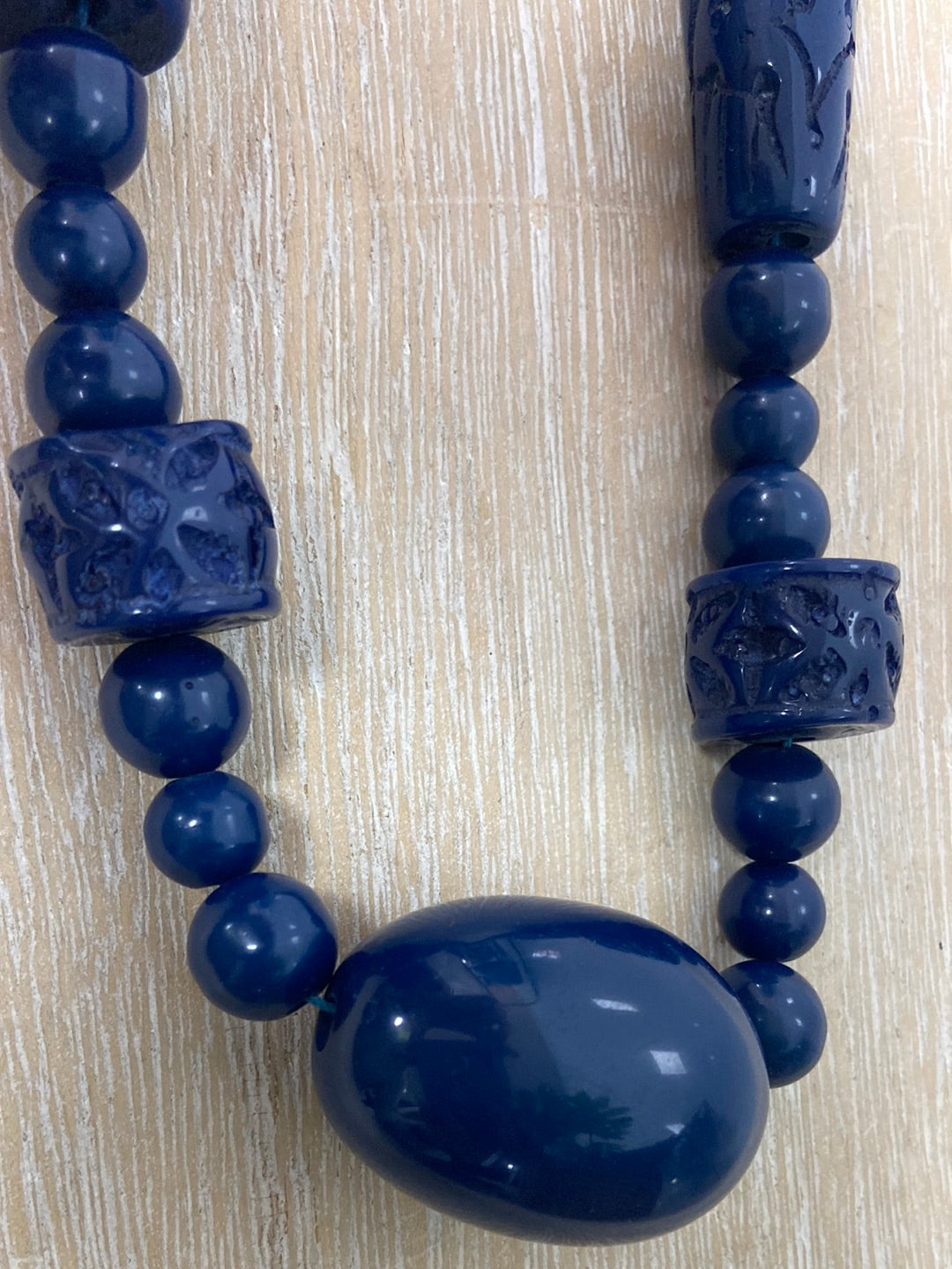 OTRAS.Collar piedras azules