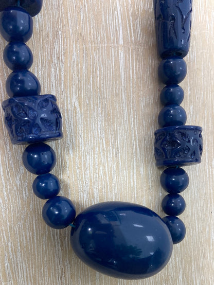 OTRAS.Collar piedras azules