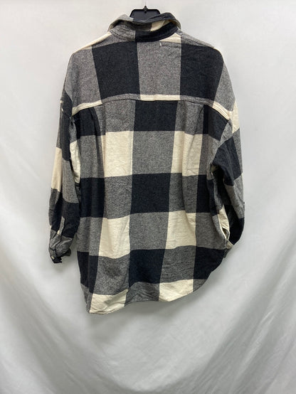 ZARA.Sobrecamisa cuadros T.S