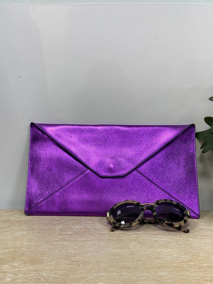 FUN&BASICS.Cartera de mano morada
