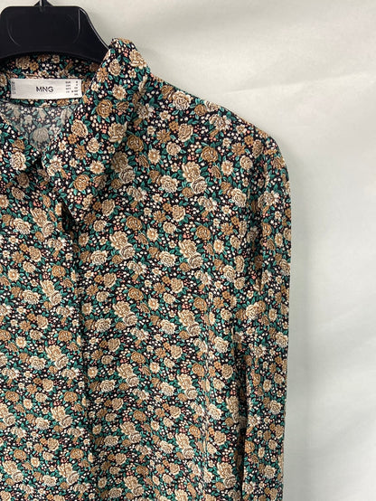 MANGO.Blusa vintage T.s