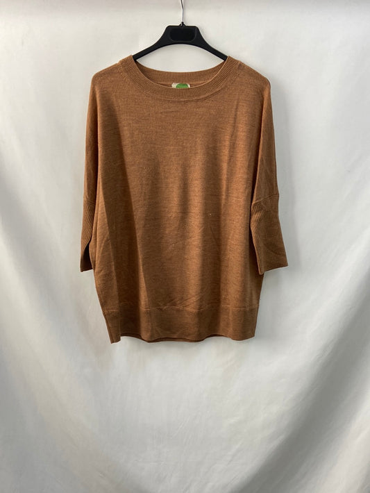ANTHROPOLOGIE.Camel wool sweater t.xs