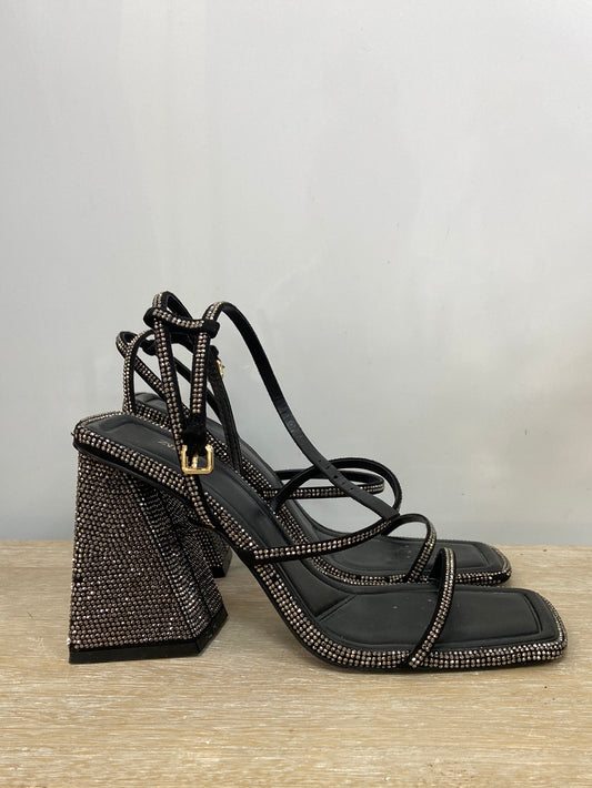 ZARA.Sandalias brillantitos T.39 (Tara)