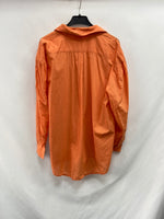 AN'GE.Camisa naranja algodón T.S