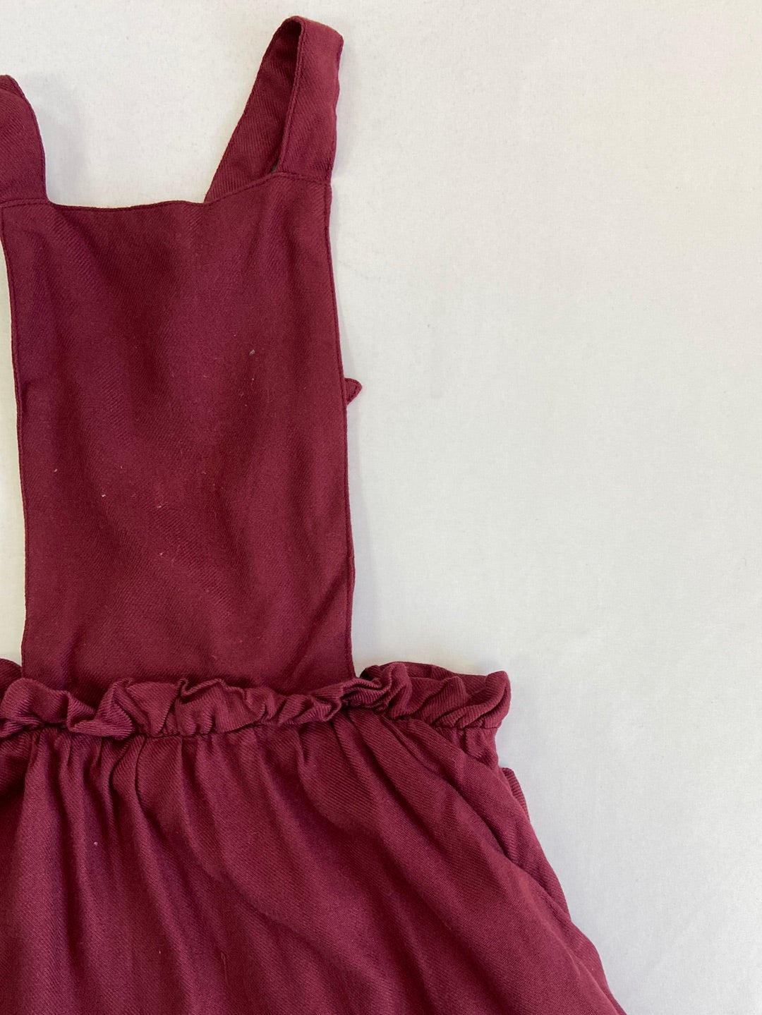 BONNETÀ POMPON. Peto burdeos tirantes T.3 años