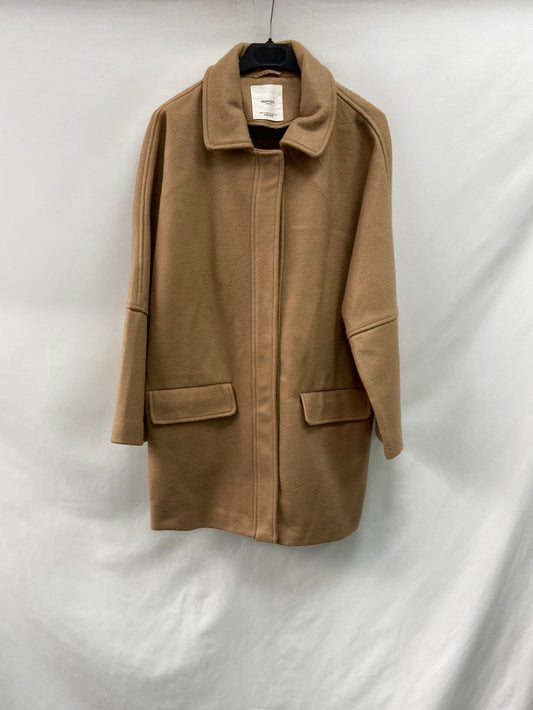 MANGO. Camel long coat TS