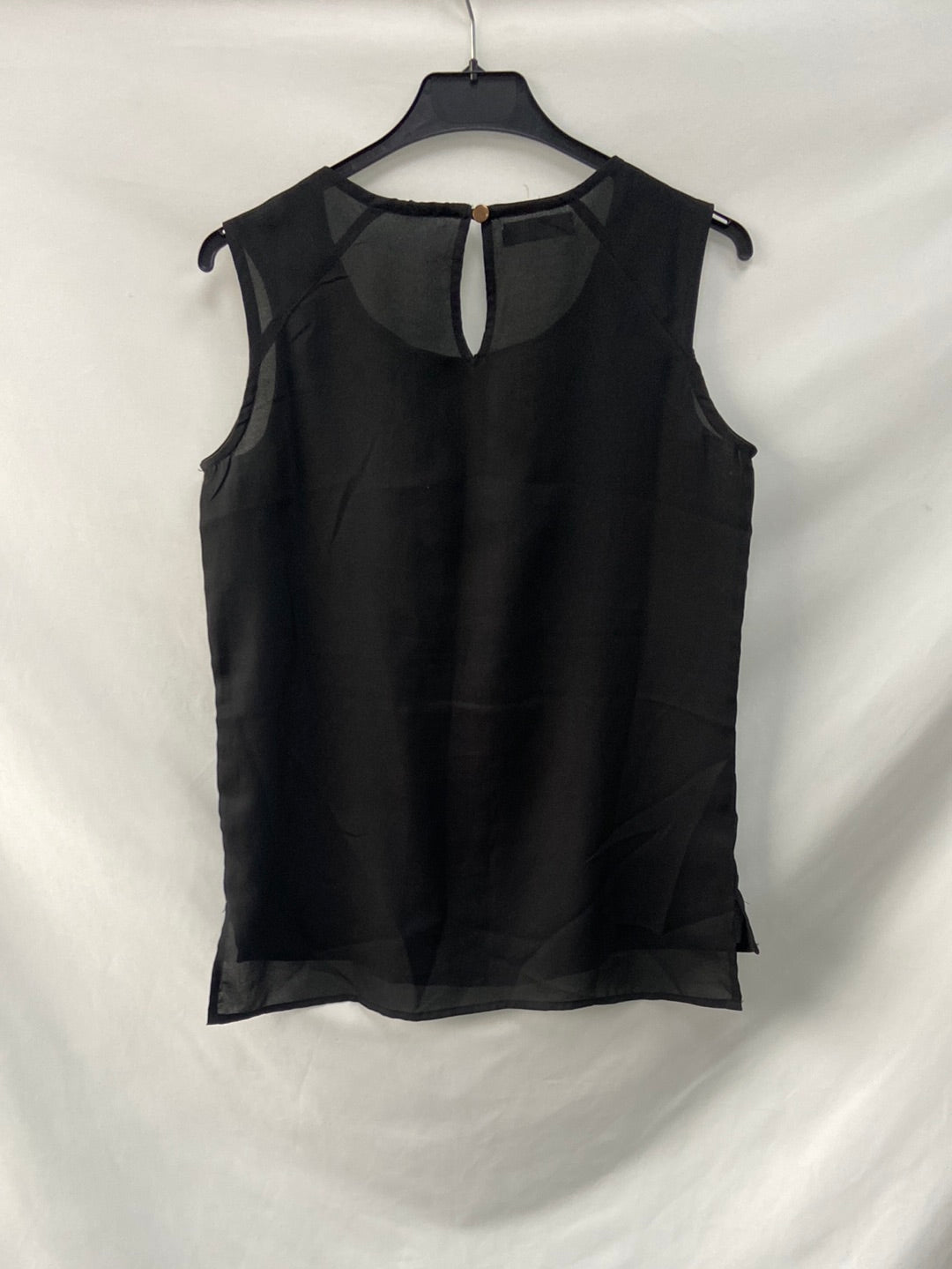 BLANCO.Blusa negra T.xs