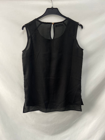BLANCO.Blusa negra T.xs