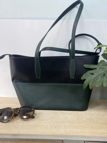 OTRAS. Bolso polipiel bicolor