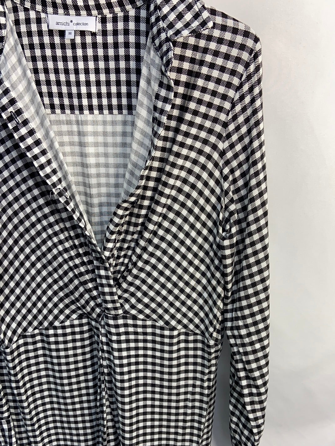 AMICHI. Gingham dress TM