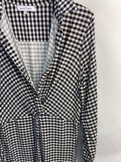 AMICHI. Gingham dress TM