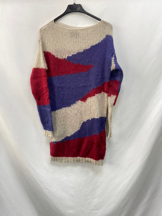 WESTERN JEANS. Long sweater/knit dress S:S