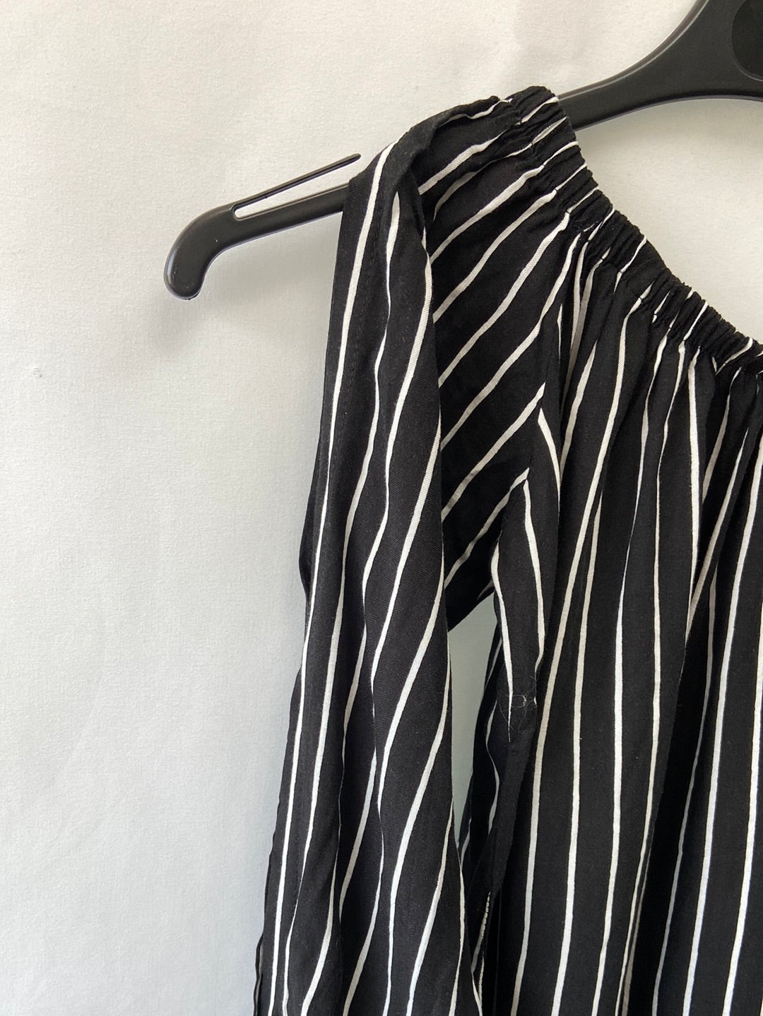 OTHER.Striped boat neck top Ts