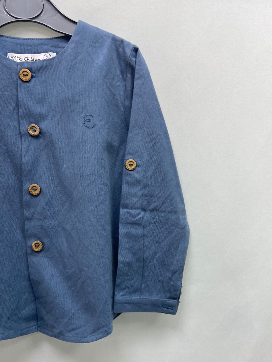 EVE CHILDREN. Blusa azul T.2 años