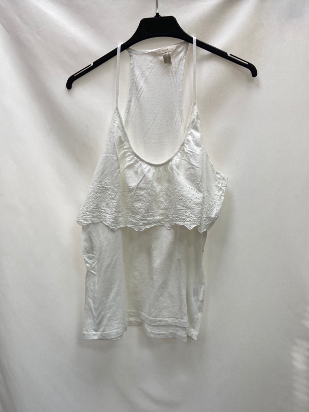 SPRINGFIELD.Top white die-cut TM