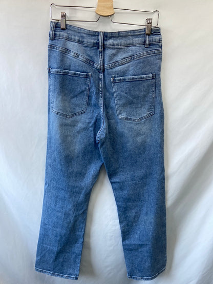 NICE TO MEET MONDAY.Vaqueros rotos T.XL