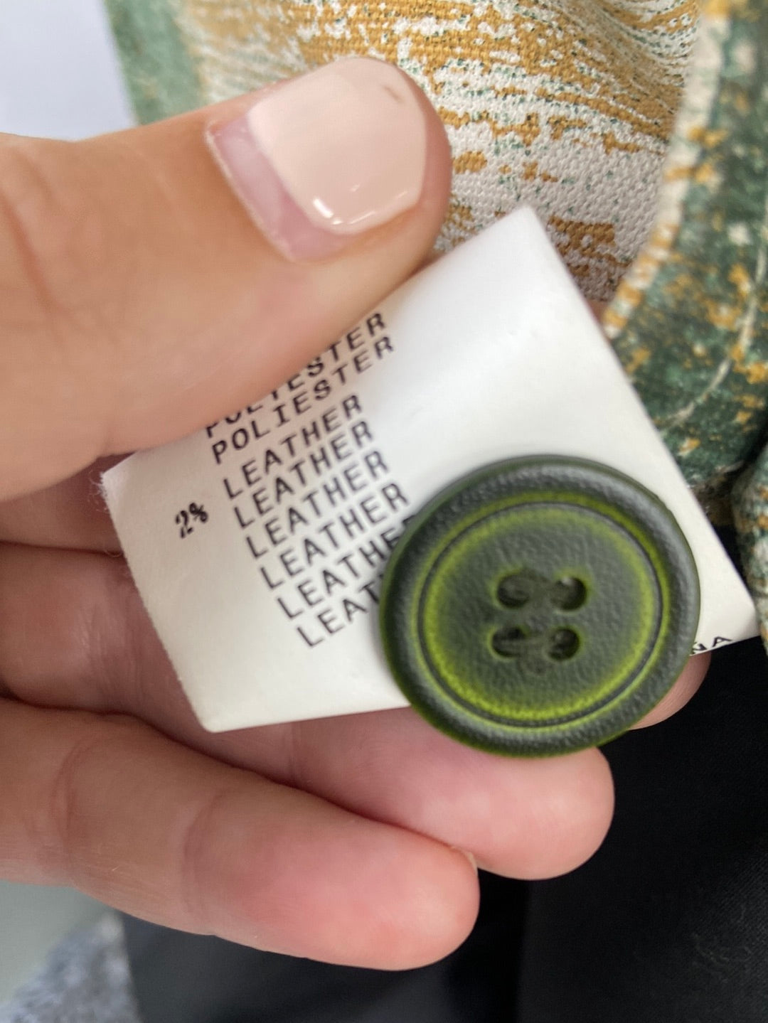 CUSTO.Long printed coat T.44