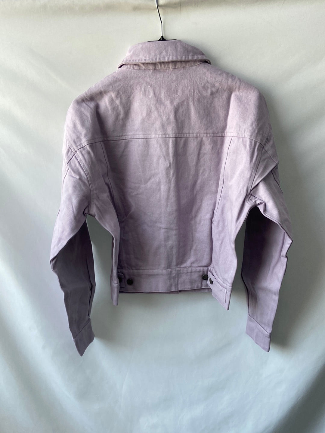 THINKING MU. Cazadora denim lila T.m