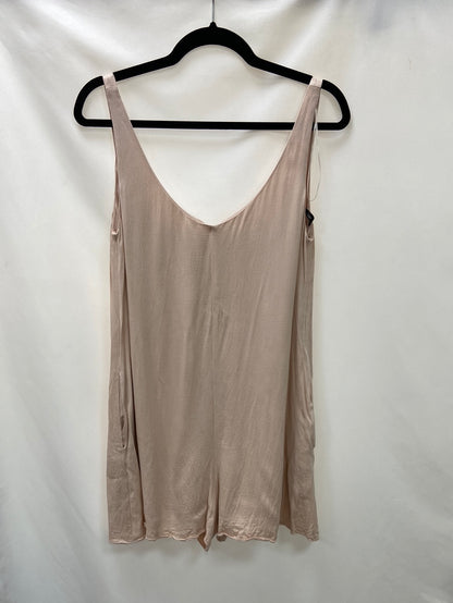 ZARA.Mono Rosa detalle encaje T.S