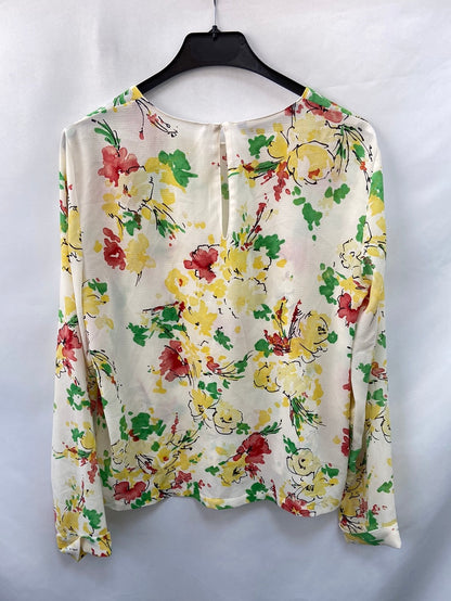 ZARA. Floral blouse Tm