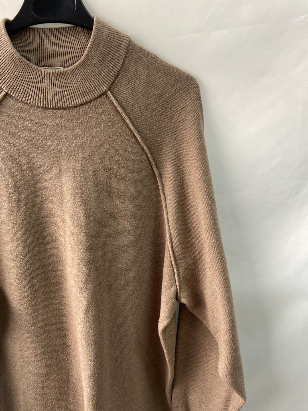 PIMKIE.Vestido camel punto T.s