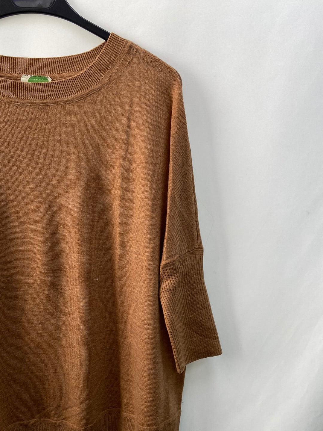 ANTHROPOLOGIE.Camel wool sweater t.xs
