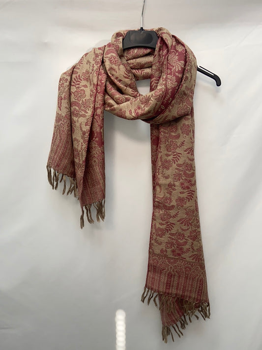 PROMOD. Fular flores rosas