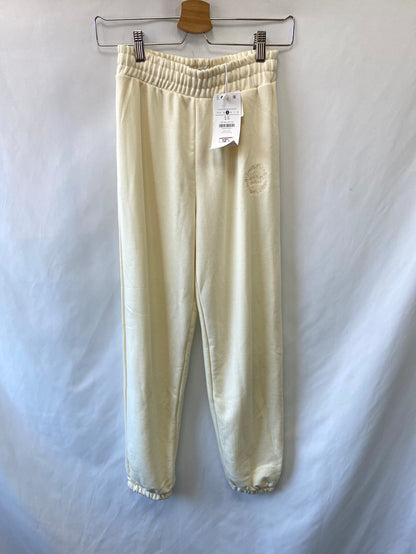 BERSHKA.Pantalones jogger beiges T.s