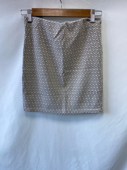 SHANA.Falda tubo elástica estampada T.M