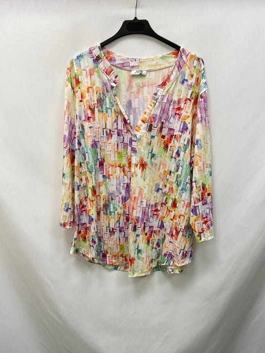 JOY.Blusa multicolor T.XL