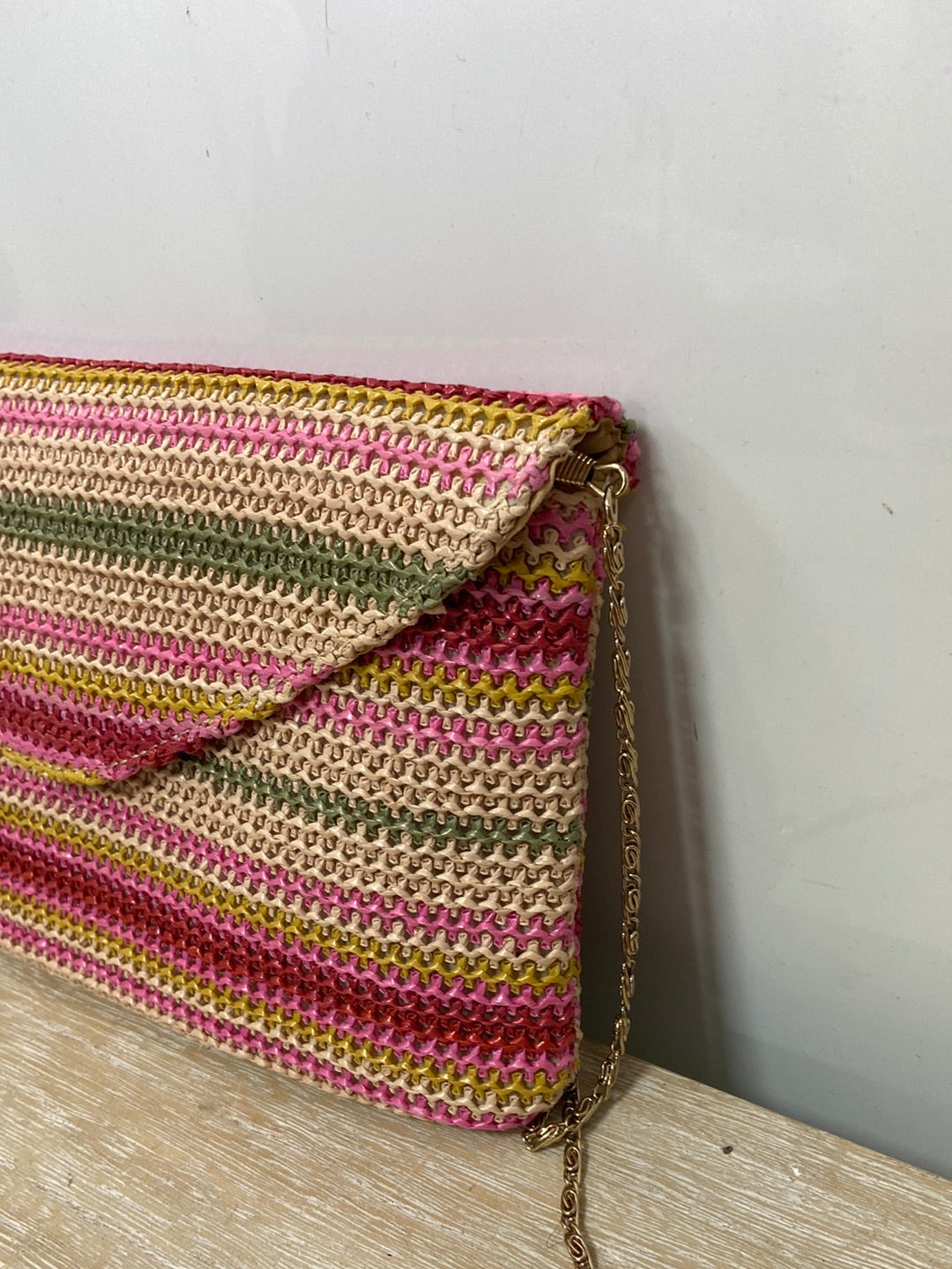 OTHERS. Colorful raffia bag