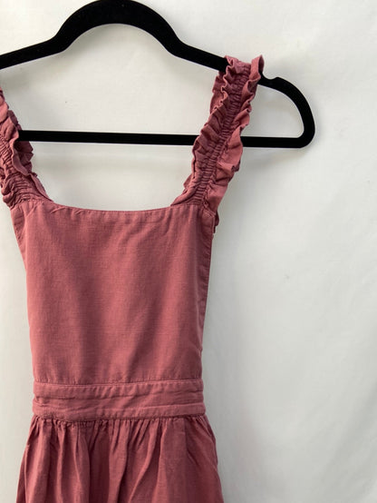 ZARA. Pink TS midi dress