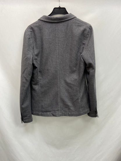 OTRAS.Blazer gris tipo lana T.S