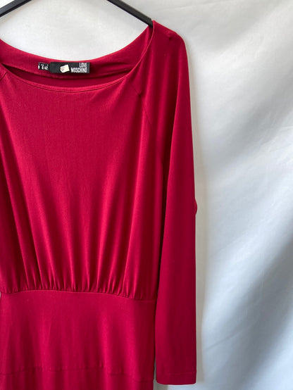 LOVE MOSCHINO.Long dress S.38