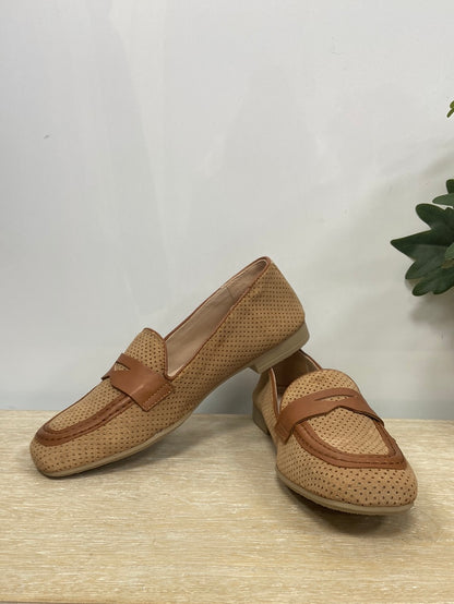 HISPANITAS.Mocasines suela gel T.37