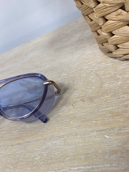 Gafas de sol azules retro